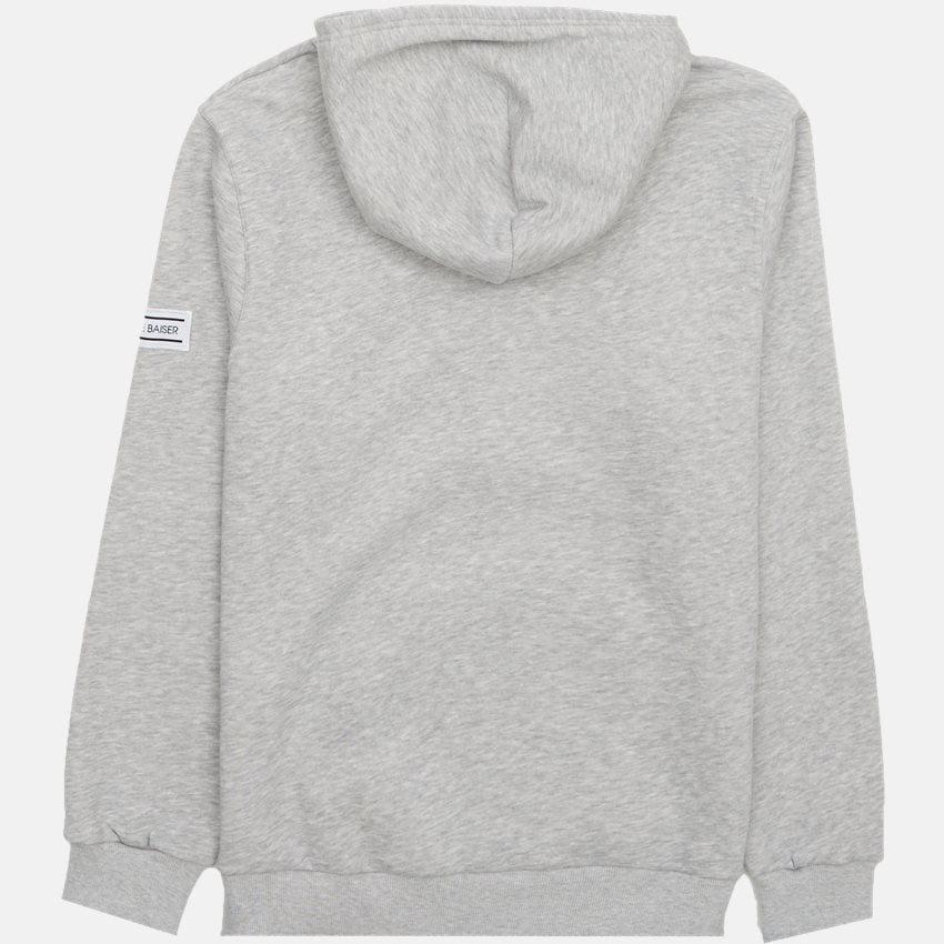 Guam Zip-Sweatshirt – bagside med hætte og regular pasform
