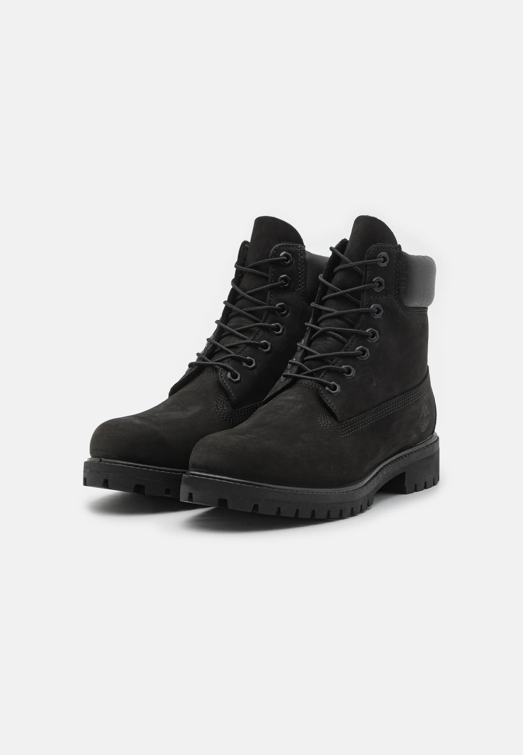 Sort Timberland Premium 6 Inch Boots – parvis visning i vinkel