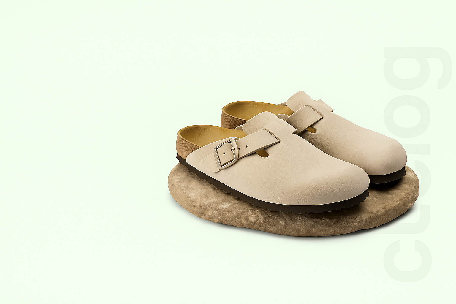Birkenstock Boston i ruskind sommertilbud hos SneakerStock