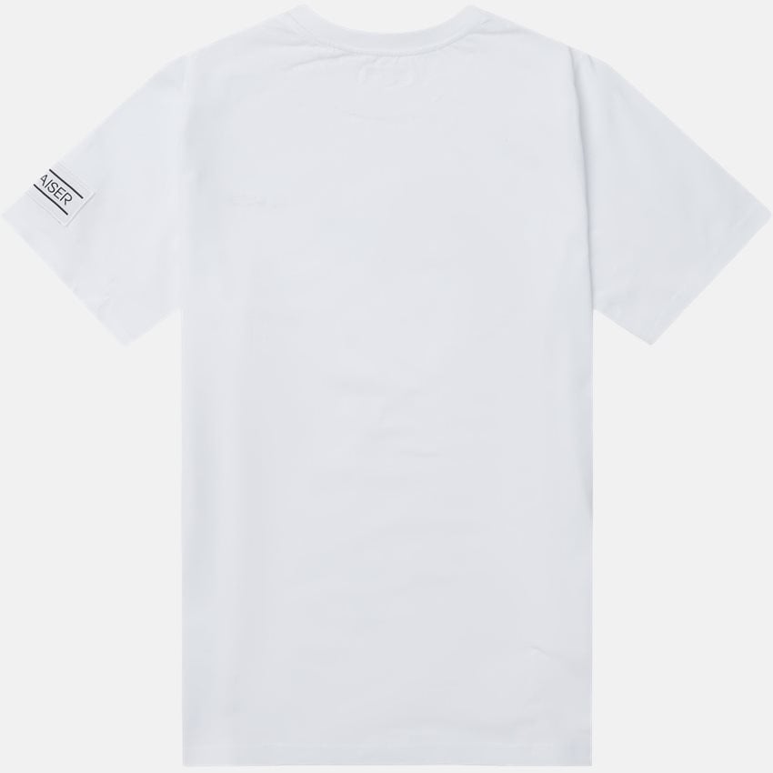 Le Baiser Bourg T-shirt hvid – bagside med regular fit