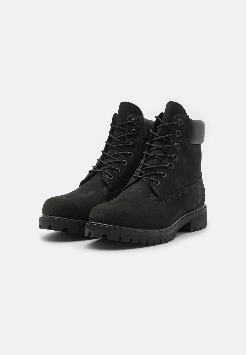 Sort Timberland Premium 6 Inch Boots – parvis visning i vinkel