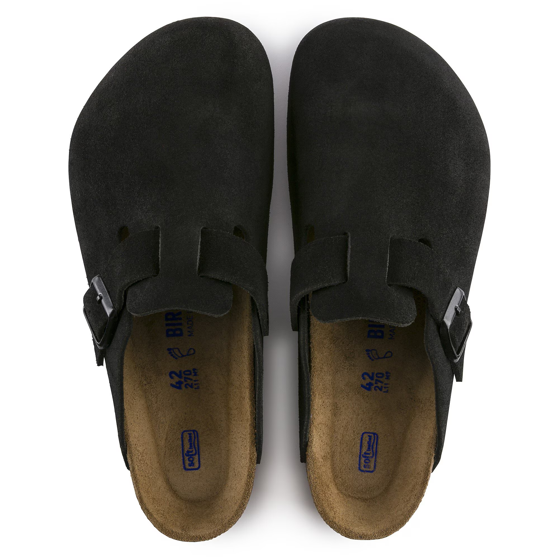 Birkenstock Boston – bund og fodseng med kork-latex sål