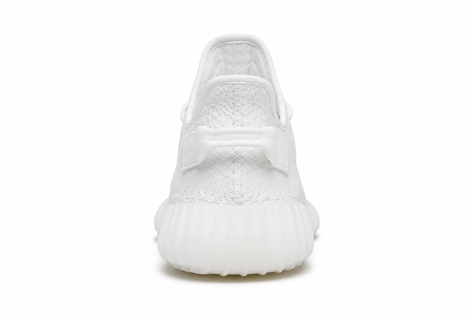 Adidas Yeezy Boost 350 V2 Triple White heel view