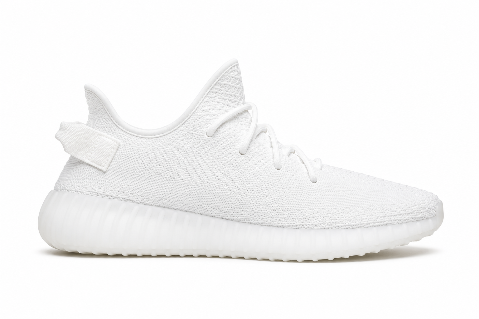 Adidas Yeezy Boost 350 V2 Triple White side profile
