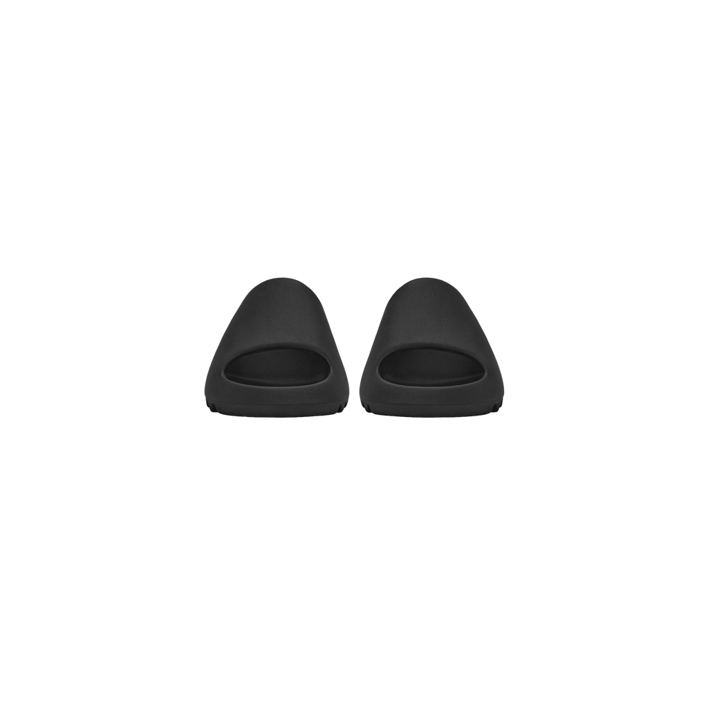 Adidas Yeezy Slide Black front view