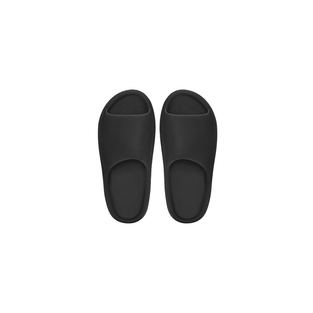 Adidas Yeezy Slide Black outsole tread pattern