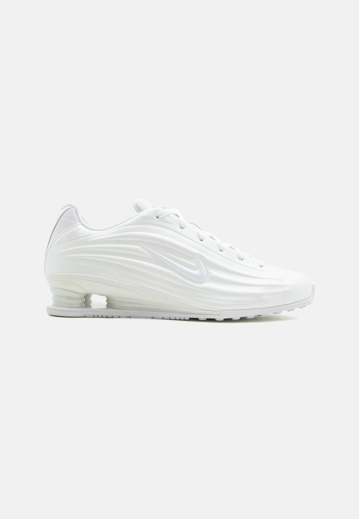 Nike Shox Z White Metallic Silver dame IR1222-100 sideprofil